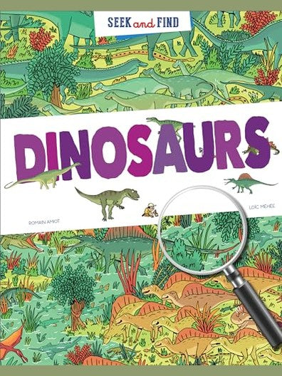 Children's Book Seek And Find Dinosaurs 24740