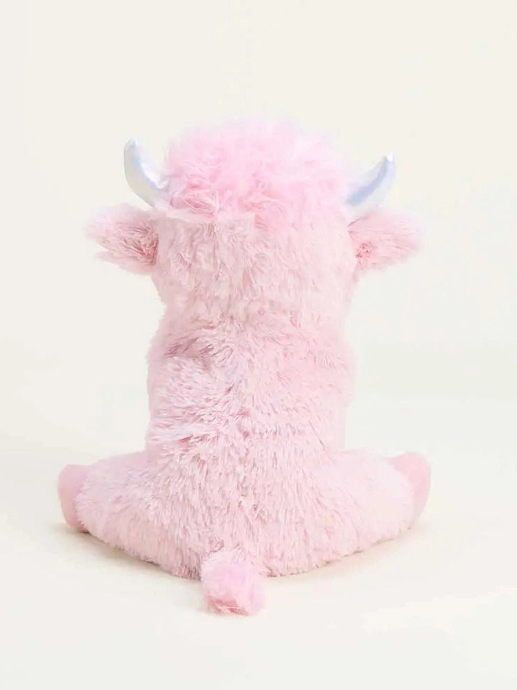 Pink Highland Cow Heatable Stuffed Animals Cp-Cow-4-P