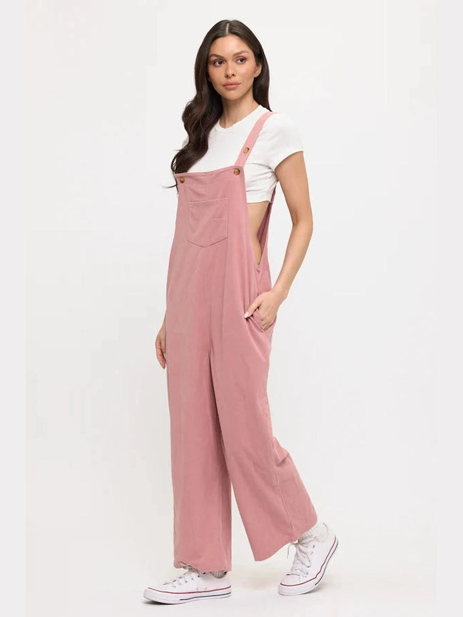 Overalls Pink Corduroy SM2664P