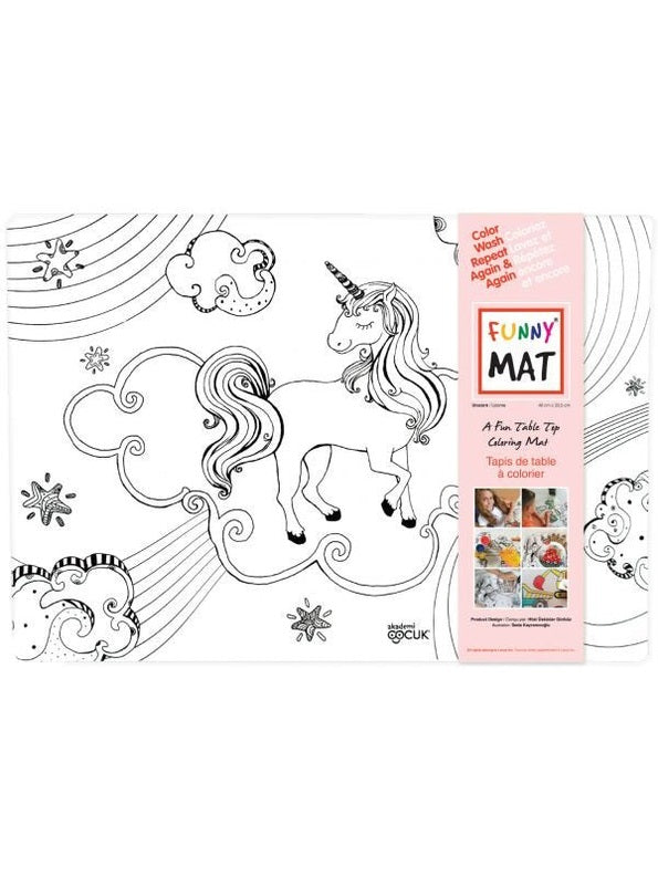 Coloring Mat Unicorn Children M0706