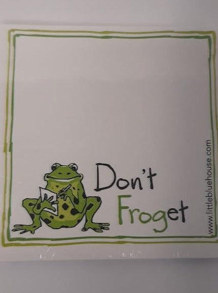 Sticky Notes - Don't Froget - Frog -PTOREFR017 