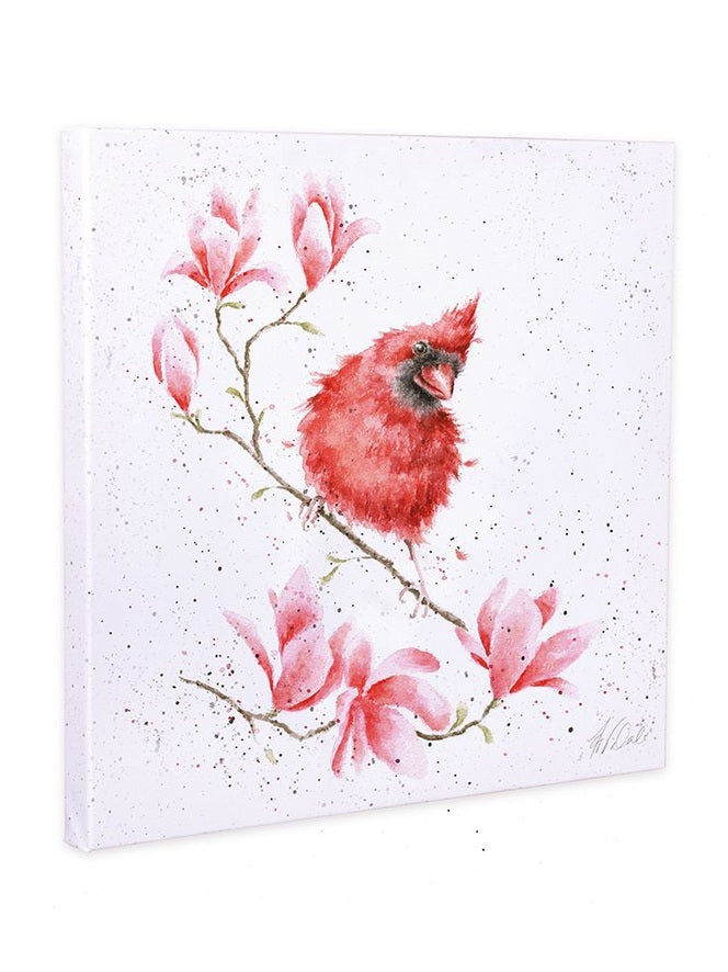 Wrendale Canvas Art - Cardinal - AOC140