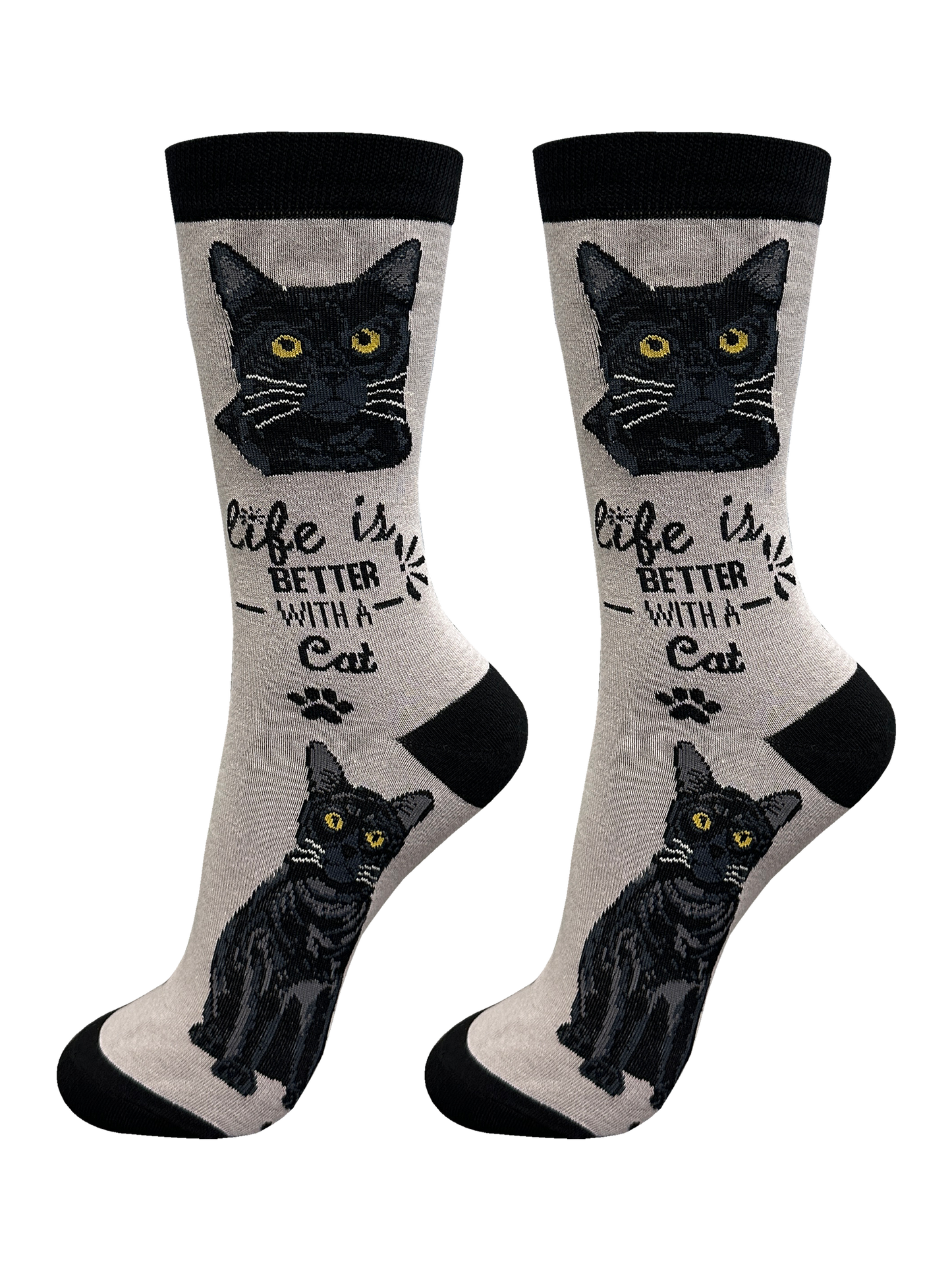 Socks Black Cat 841-5