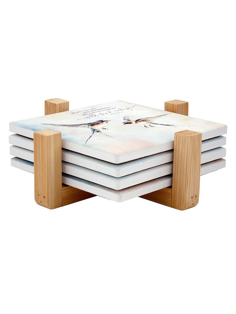 Coaster Under His Wing Collection 4Pk Cosp2004