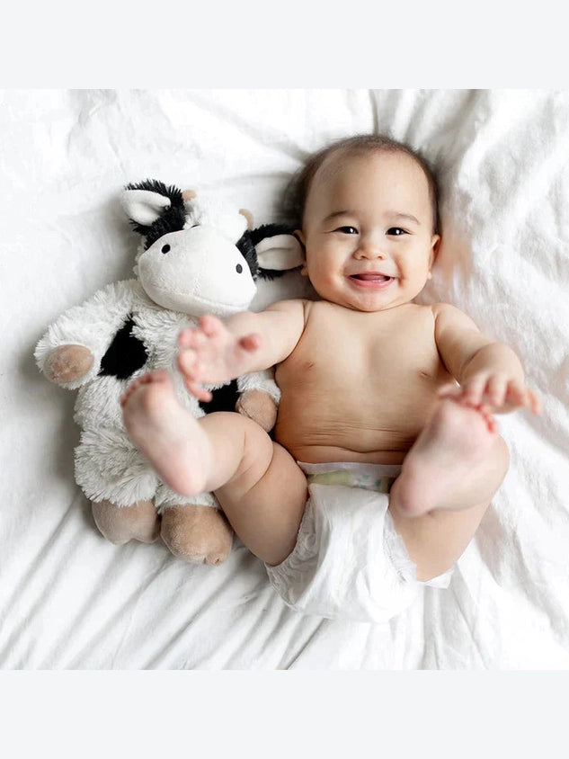 Warmies Cow (Black & White) - Heatable Stuffed Animals