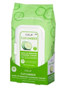 Tissues Facial Cleaning Cucumber Vitamin E 60 Sheets 47022