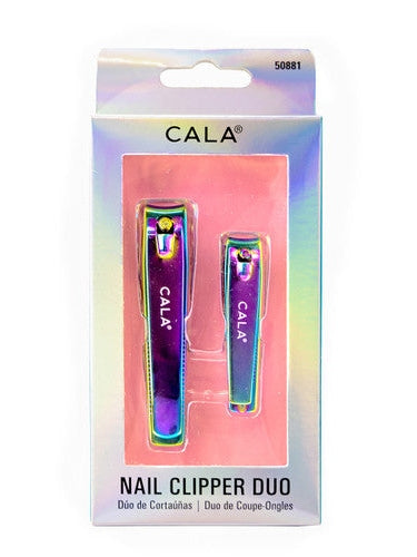 Nail & Toe Nail Clipper Duo Iridescent 50881