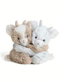 Goat Hugs White/Beige Heatable Stuffed Animals Hugs-Goat-1