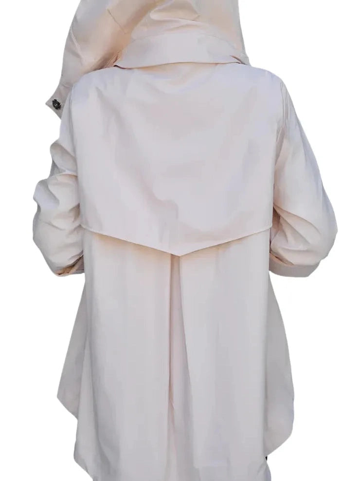 Rain coat Wind breaker Water Proof ETHER BLUE/GREEN Kasia