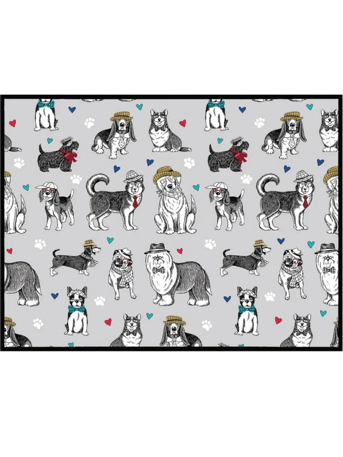 Drying Mat Micro Fiber Counter Top Dogs R7914