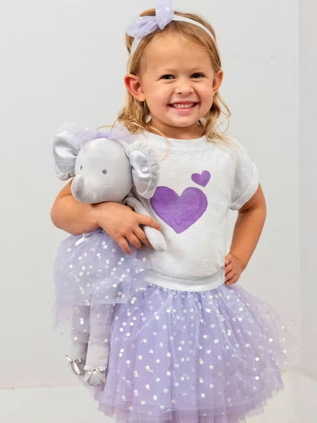 Headband/Tutu Lilac Large Children's Sj1273-14
