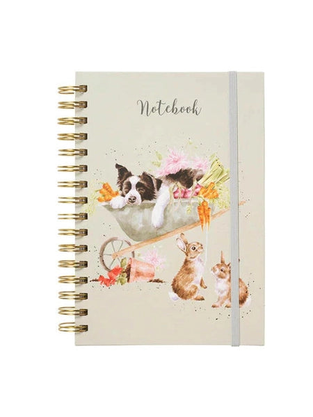 Wrendale-Spiral Notebook (Small) HB029 Dog/Cat/Rabbit