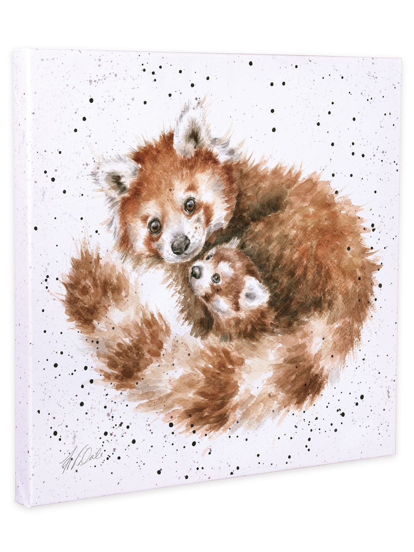 Wrendale Canvas Art Z038 Tree Hugger