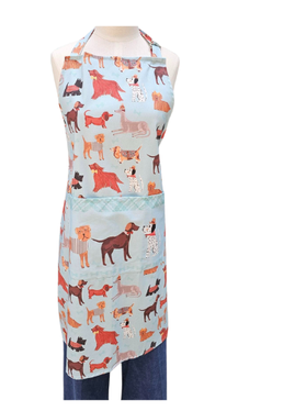 Apron Dogs - Blue Cotton