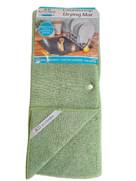 Drying Mat Micro Fiber Counter Top R6908 green