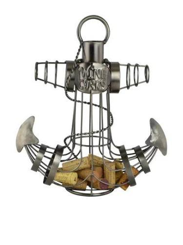 Bottle Holder Anchor Style Cork Holder Metal Za444