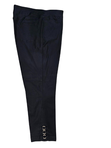 Pants Ankle Front & Rear Pockets Black Women's M33709pm