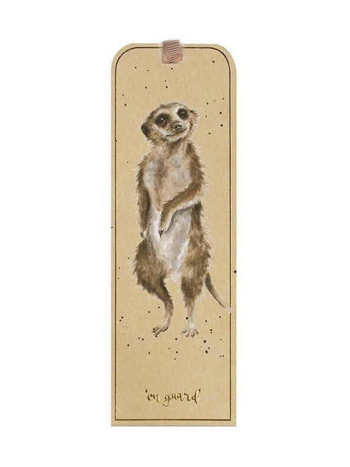 Wrendale Bookmark - On Guard Meerkat - 031