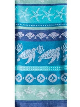 T Towel Great Blue Sea Dual Purpose Towel r7408