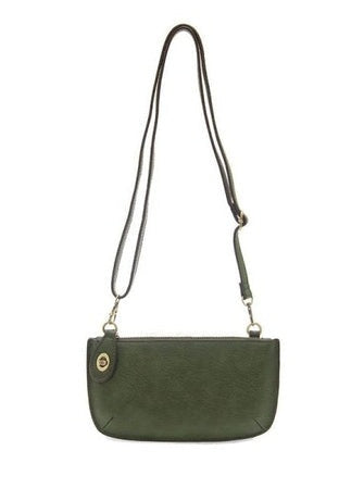 Mini Crossbody Wristlet Clutch - L8000-144 Hunter Green - Women's Bag