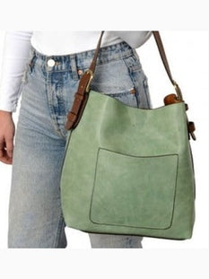 Clementine Hobo Bag - L8008-110 - Women's BERMUDA GREEN