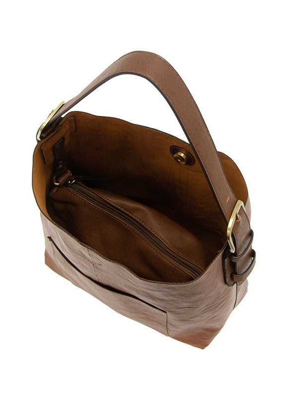Classic Hobo Bag L8008-141 Walnut Brown