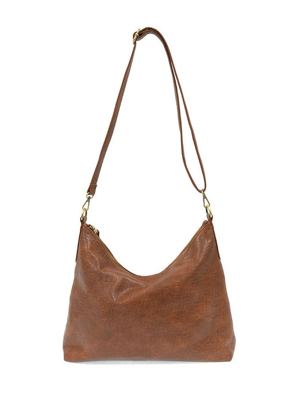 Slouchy Hobo Bag - L8132-02-SADDLE Women's