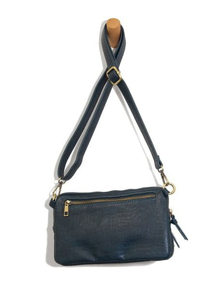 Kendra Cargo Pocket Sling / Crossbody Bag - L8185-00 - Women BLACK