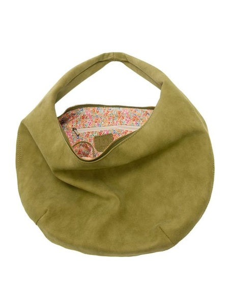 Bianca Soft Crescent Shoulder Bag - L8204-03 - Women Sage
