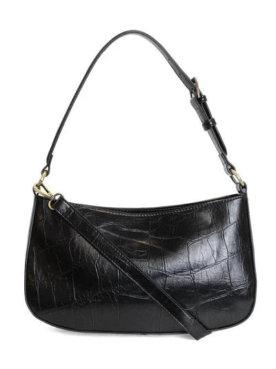 Joy Susan- Crossbody Black Erin Faux Croc Women's L8365-00