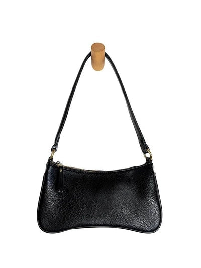 Crossbody Black Nicolette Curved Top Zip Women's L8375-00