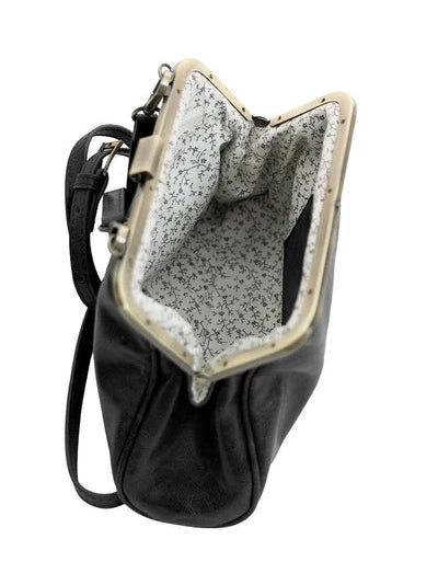 Crossbody Black Elsa Small Frame Women's L8381-00