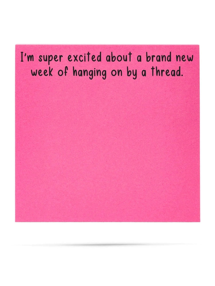Sticky Notes Super Excited 3x3" In031