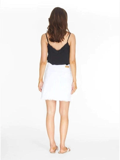 Skort- White Denim-Women's-M22703wm