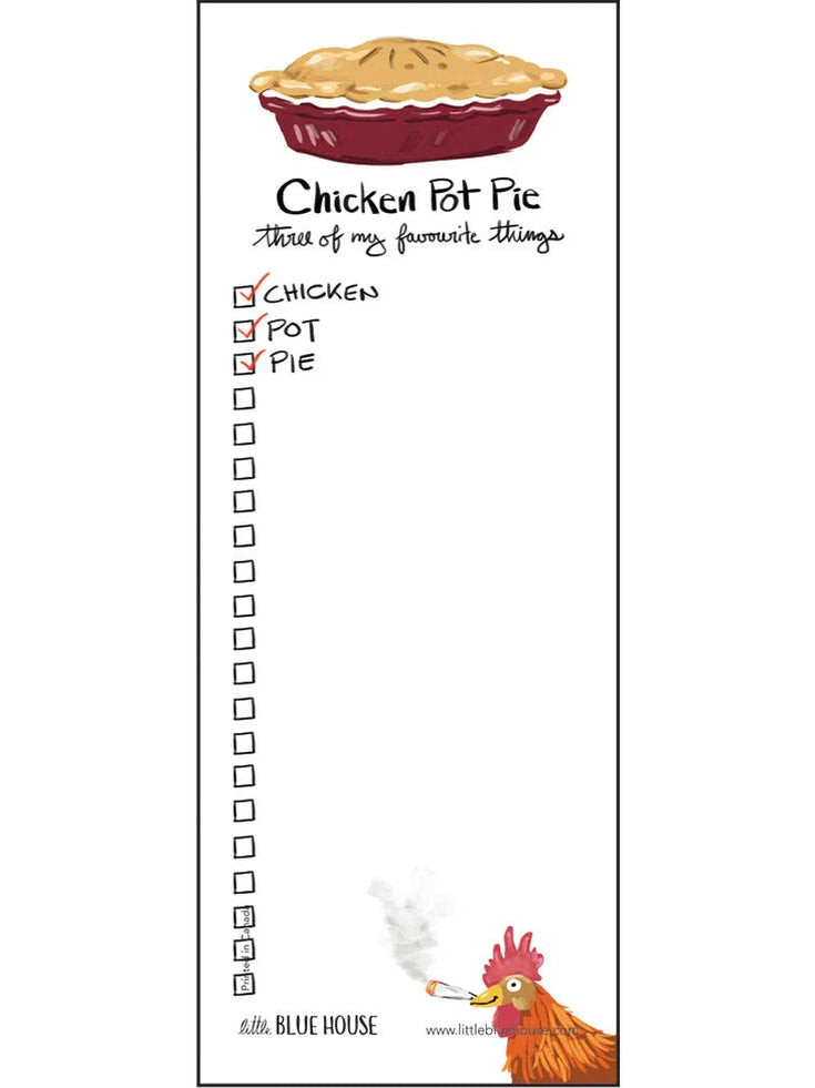 Notepad Magnetic Chicken Pot Pie Ml0chic005