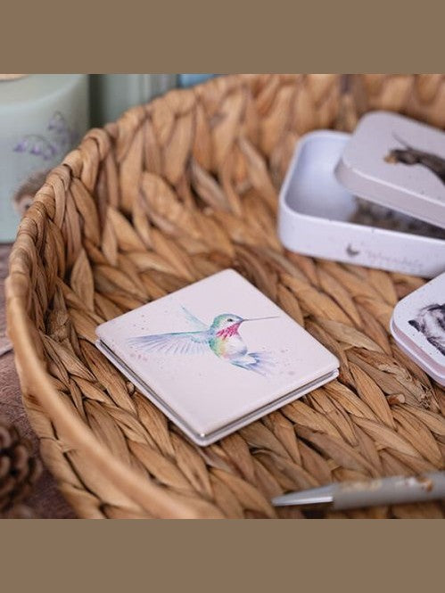 Compact Mirror Mr018 Hummingbirds