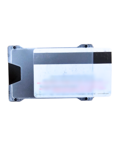 Charge Card Holder I.D. Belt Clip Rfid Metal Mens RAZIDBC