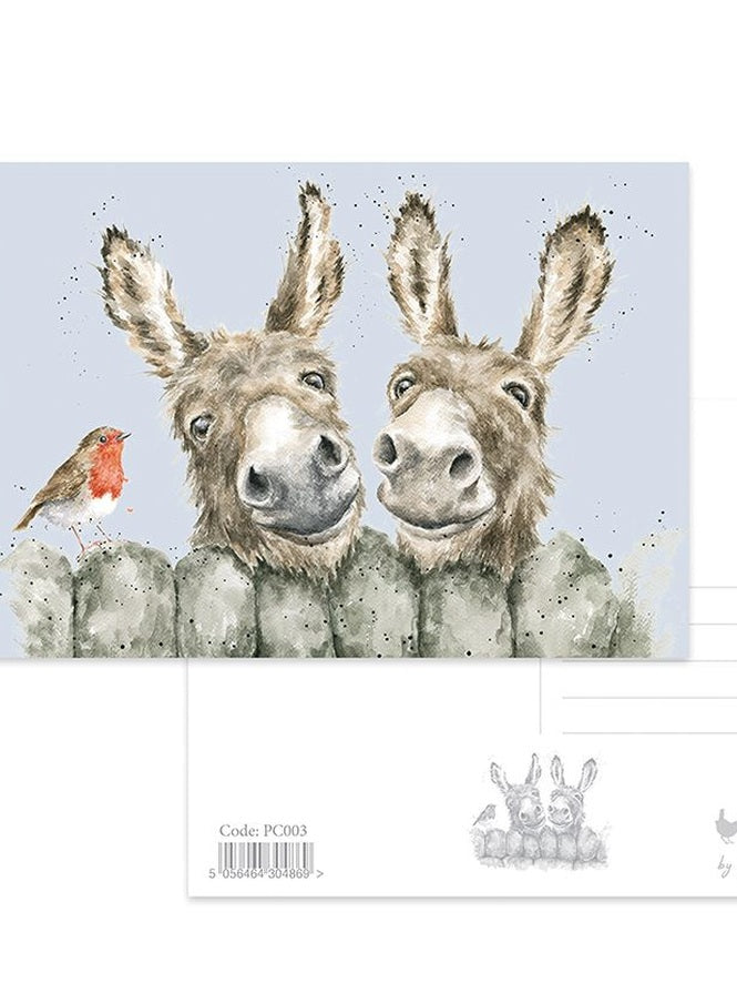 Postcard - PC003 Donkey