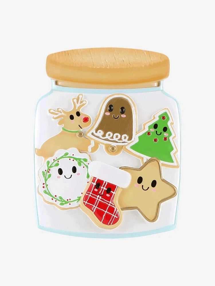 Christmas Cookie 6 Family Ornament Personalized Or2462-6
