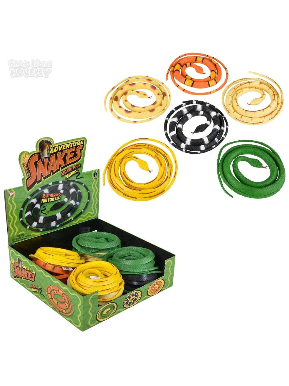 Vinyl Snake 36" 4 Colors Tpasnd36