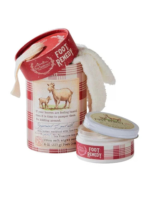 Soap Remedy Foot Kit Peppermint & Goats Milk 8oz Pgm7460
