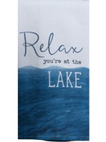 T Towel Relax At The Lake Dual Purpose Towel R7803