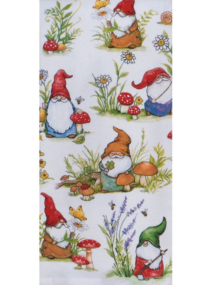 T Towel Garden Gnomes Dual Purpose Terry R7218