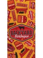 T Towel Back Yard Barbeque Dual Purpose Towel R8080