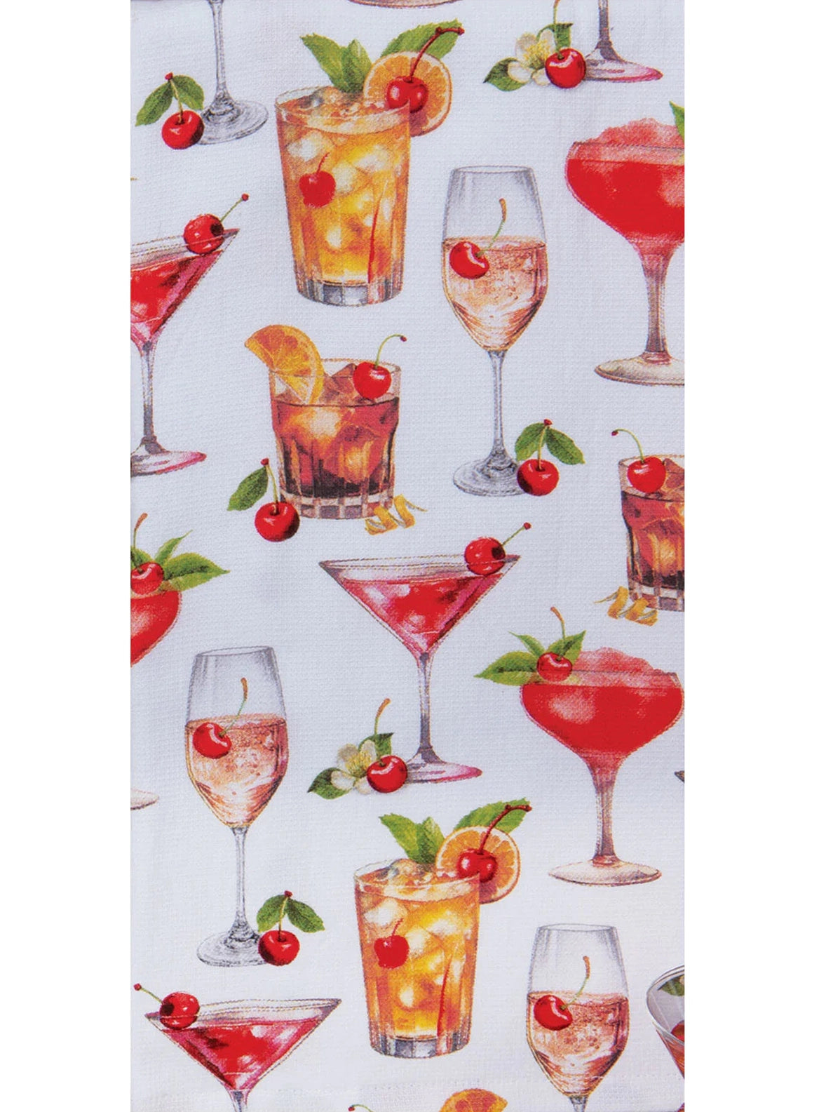 Tea Towel Cocktails Dual Purpose Terry R8369