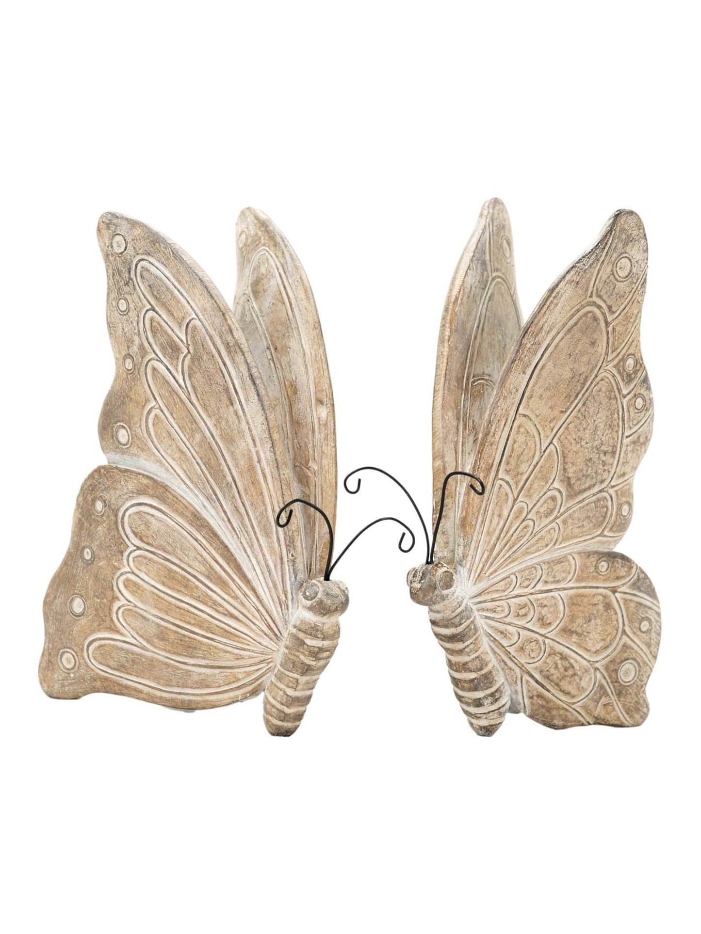 Butterfly Figurine Wooden 4.5"x 6" Raf57767