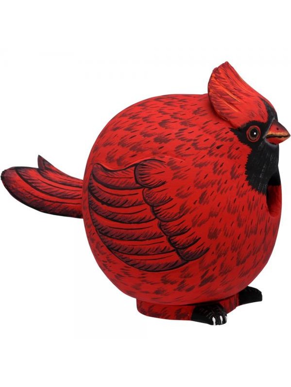 Bird House Gord-o-Cardinal Red Se3880059
