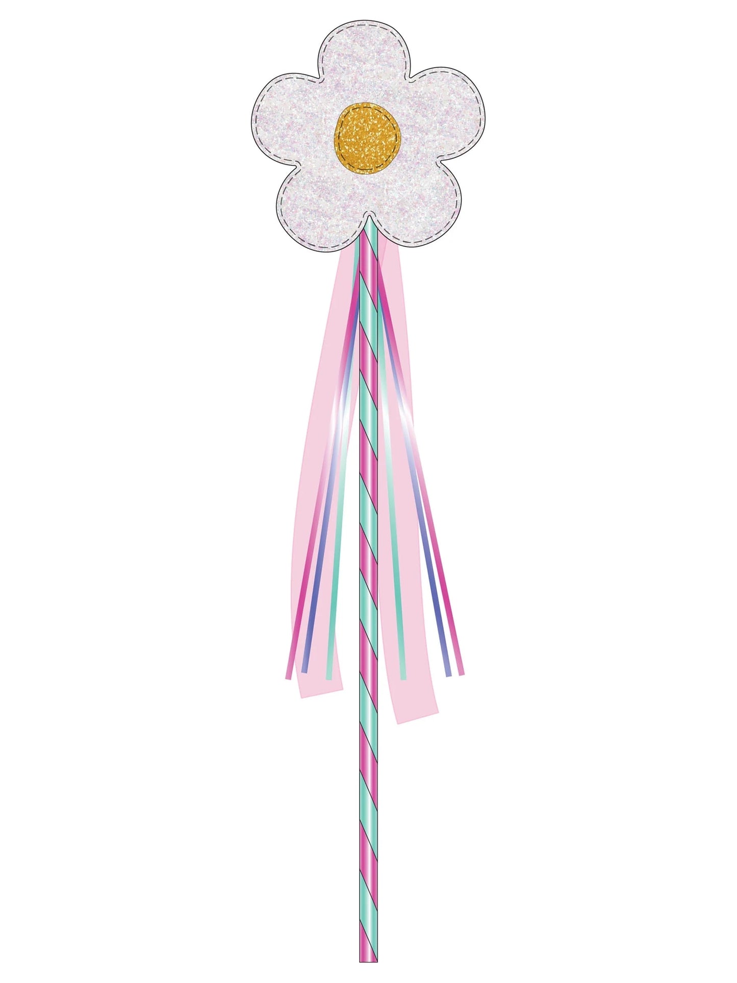 Wand White/Yellow Flower Children's Sj-1278-45