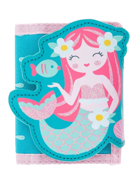 Wallet Aqua/Pink Mermaid Children's Sj-5201-28a