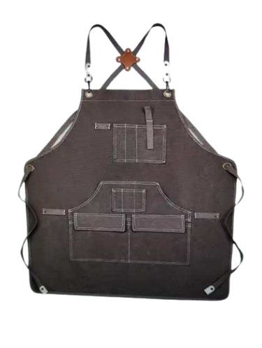 Apron Heavy Duty Duck Canvas - Dark Grey